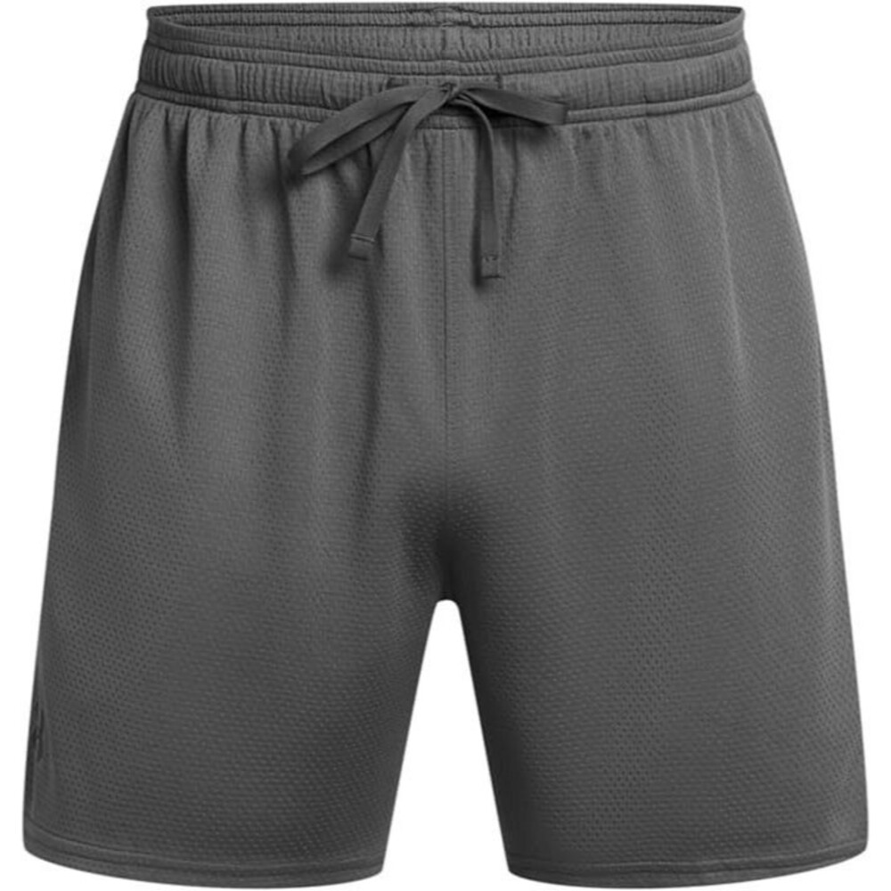 Under Armour Tech 6 inch Shorts Men's 2XL Gray 1386970-465 Running Gym Training